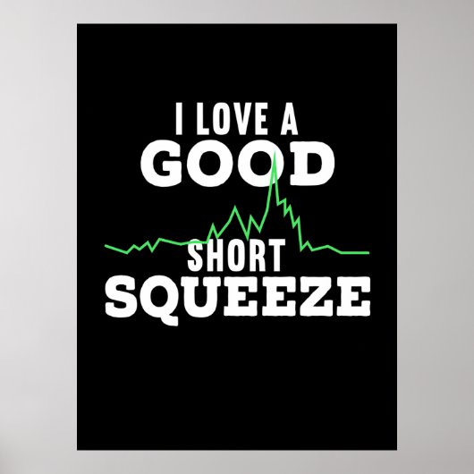 Investor A Good Short Squeeze Poster (Voorkant)
