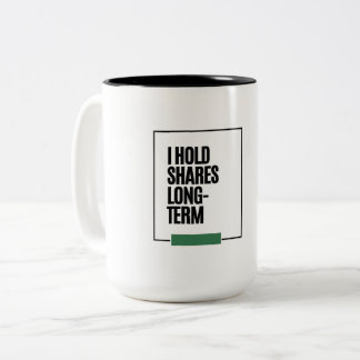 Investor drinkwaren – Uniek beursgeschenk Tweekleurige Koffiemok