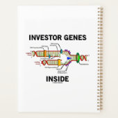Investor Genes in DNA Replication Geek Humor Planner (Achterkant)