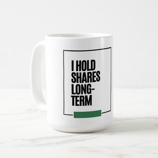 Investor Klassieke Mok – Grappig Belegging Geschen (Voorkant links)