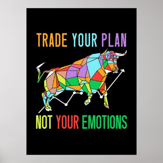 Investor Trade Your Plan Poster (Voorkant)