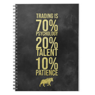 Investor Trading Talent Patience Notitieboek