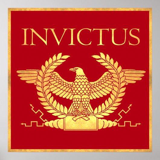 Invictus Ancient Gold poster (Voorkant)