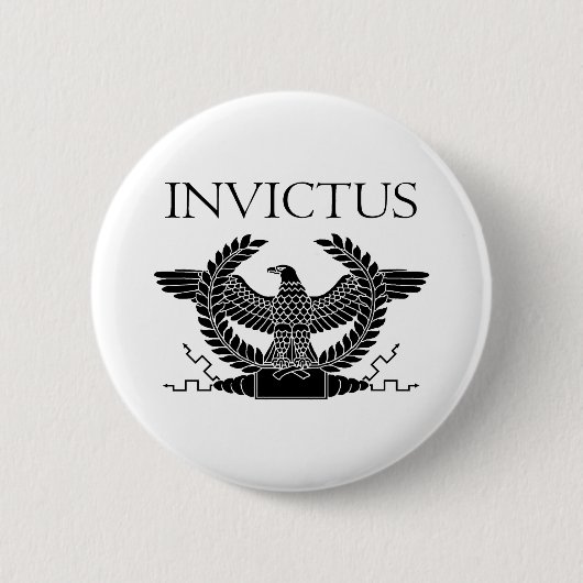 Invictus Black Eagle Ronde Button 5,7 Cm (Voorkant)