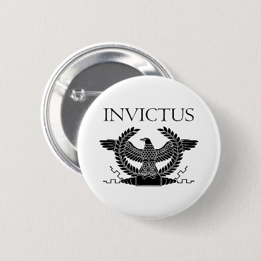 Invictus Black Eagle Ronde Button 5,7 Cm (Voorkant /achterkant)