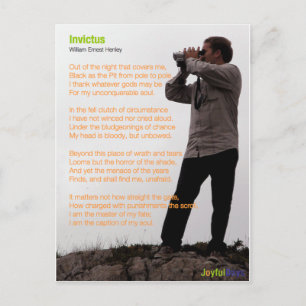Invictus Briefkaart