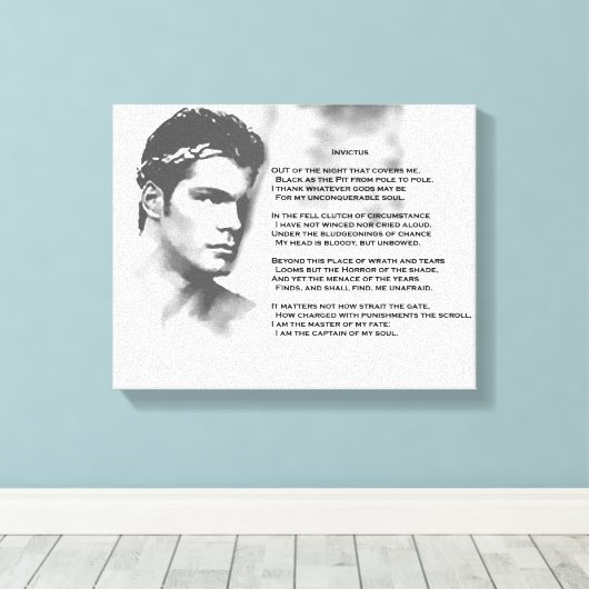 Invictus Canvas Afdruk (Insitu (Houten vloer))