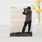 Invictus Kaart (Gele Bloem)