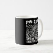 Invictus Poem Koffiemok (Voorkant rechts)