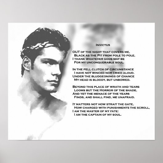 Invictus Poster (Voorkant)