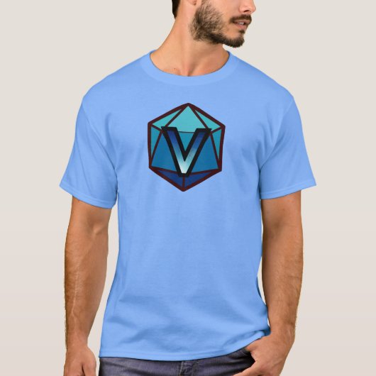 INVICTUS T-Shirt - Blauw team (Voorkant)