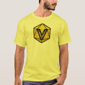 INVICTUS T-Shirt - Geel team (Voorkant)