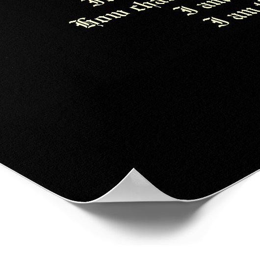 Invictus, Victoriaans gedicht op afbeelding van de Poster (Hoek)