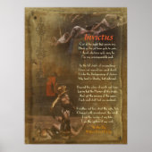 Invictus, Victoriaans gedicht, William Ernest Henl Poster (Voorkant)