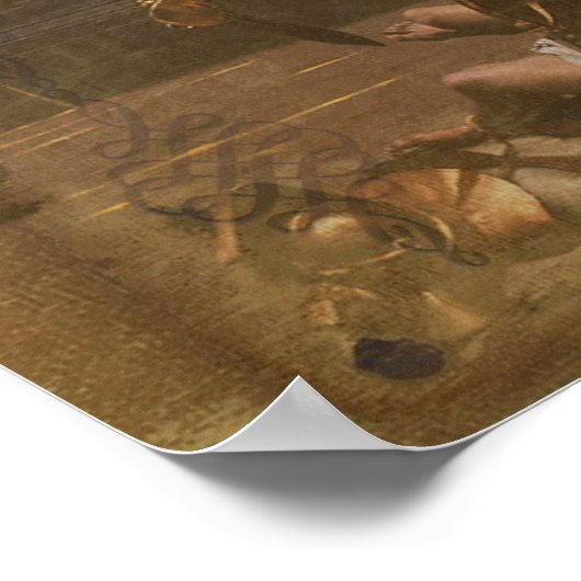 Invictus, Victoriaans gedicht, William Ernest Henl Poster (Hoek)