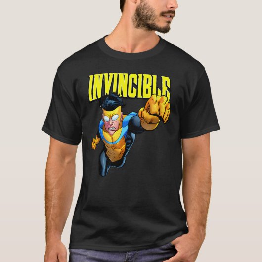 Invin Cible Comic Anime T-shirt (Voorkant)