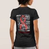 INVINCIBEL...hersenzenuwstelsel T-shirt (Achterkant)