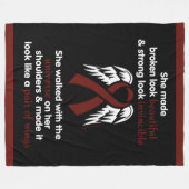 INVINCIBLE...APS FLEECE DEKEN (Voorkant (Horizontaal))