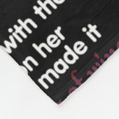 INVINCIBLE... Arachnoiditis Fleece Deken (Hoek)