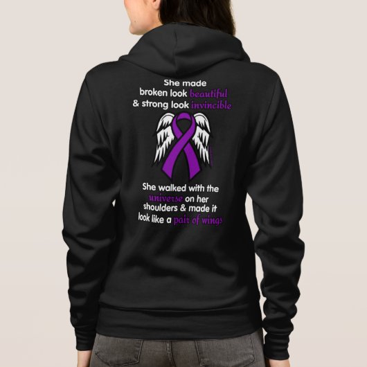 INVINCIBLE...Fibro Hoodie (Achterkant)