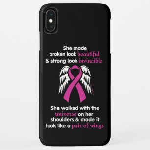 Invincible/her.. borstkanker Case-Mate iPhone case