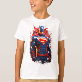 Invincible Heroes: het superduurzaamheidsontwerp v T-shirt