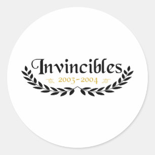 Invincibles Arsenal Ronde Sticker