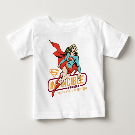 Invincie Supergirl Retro Grafisch (Voorkant)