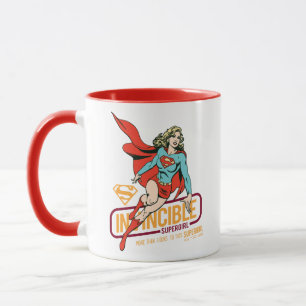 Invincie Supergirl Retro Grafisch Mok