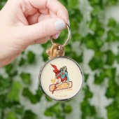 Invincie Supergirl Retro Grafisch Sleutelhanger (Hand)