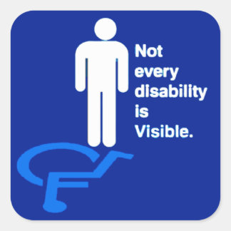 Invisible Disability Stickers