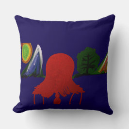 Invisible Girl Trapped in Another Universe Kussen