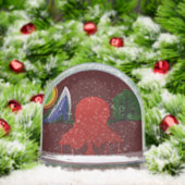 Invisible Girl Trapped in Another Universe Sneeuwbol (Kerstmis)