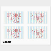 'Invisible Illness Club' Cute Spoonie Sticker (Vel)