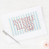 'Invisible Illness Club' Cute Spoonie Sticker (Envelop)