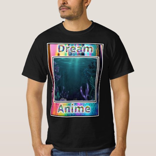 Invisible Ocean Dream Anime T-shirt (Voorkant)