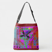 Invisible Pixie and Her Wings Crossbody Tas (Achterkant)