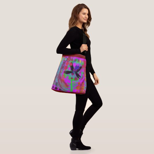 Invisible Pixie and Her Wings Crossbody Tas (Op model)