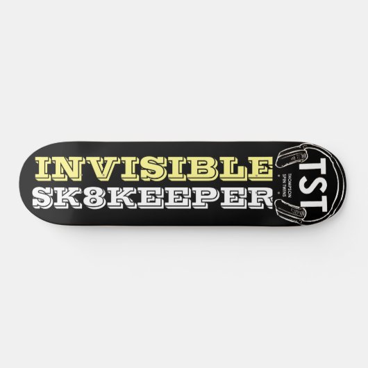 INVISIBLE SK8KEEPER Skateboard (Horizontaal)