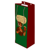 Invisible Spirit of Wine Wijn Cadeautas (Achterkant Gekanteld)