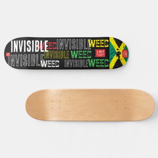 INVISIBLE WEED. JMT Skateboard (Horizontaal)