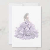 INVITACION 15 AÑOS KAART (Achterkant)