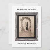 Invitacion 25 Aniversario Kaart (Voorkant)