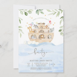 Invitación al Bautismo del Arca de Noé Kaart