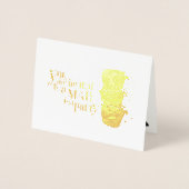 Invitación Alicia Maravillas Folie Kaarten (Voorkant)