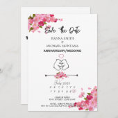 INVITACIÓN ANNIVERSARY / ANIVERSARIO KAART (Voorkant / Achterkant)