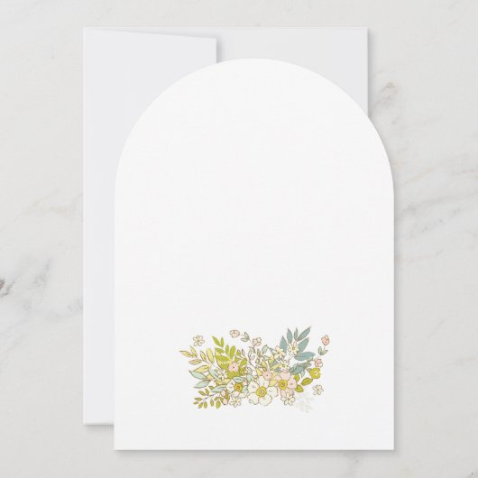 Invitación AURORA Primera Comunión Kaart (Achterkant)