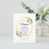 Invitación Bautizo Briefkaart (Staand voorkant)