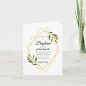 Invitación Bautizo Plegada (Voorkant)