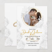 INVITACION BODA O MATRIMONIO KAART (Voorkant / Achterkant)